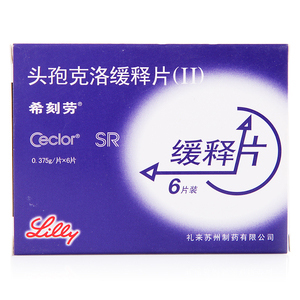 头孢克洛缓释片(Ⅱ)